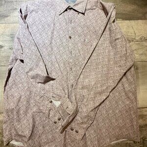 Mens XL Panhandle Long Sleeve Button Down Western Wear
